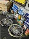 1964 Impala Wire Wheel Hubcaps Nos Set Of. Fixed Price $2749.99.