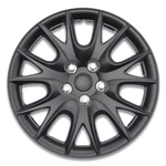 Auto Drive 16 Inch Black Hubcap Wheel Covers - Set Of 4 Fits Most Cars. Fixed Price $45.74.