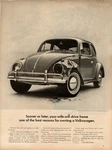 Volkswagen Beetle Vw Bug Poster - Advertising Mid Century Wall Art 11X14. Fixed Price $15.00.