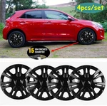 15" Wheel Covers Snap On Fits R15 Steel For Kia Rio. Fixed Price $52.46.