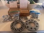 Rare Vintage Nos Cragar Wheel Disc Brake Adapter Kit 4 Spacers 20 Lug Nuts 29102. Fixed Price $145.00.