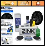 Diy Wheel Curb Rash Repair Kit For 19-INCH Black Rims Color-matched Touch Up. Fixed Price $84.99.