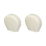 Explore Land Tire Covers Pack (fits Diameters 26''-28.75''), White. Fixed Price $47.68.