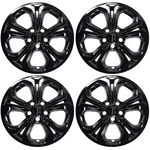 Chrome Delete Gloss Black 17" Wheel Skins Cover For 23-26 Honda Accord. Fixed Price $143.99.