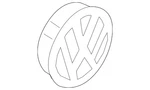 Genuine Volkswagen Center Cap 5GM-601-171-FOD. Fixed Price $28.13.