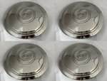 4- Gm Chevy Bow Tie Logo Stainless Wheel Rim Center Caps Police Rally 71-1000S. Fixed Price $79.95.