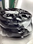 Tulalux Wheel Skins Set Of 4 18" Diameter Glossy Black. Fixed Price $81.18.