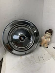 Buick Aftermarket 14" Metal Wheel Cover Some Pitting Wall Art. Fixed Price $13.99.