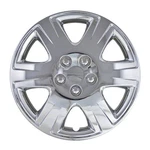 New Set Of 4, 15 Inch Chrome 6 Spoke Aftermarket Wheel Covers. Fixed Price $65.84.
