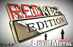 Metal Redneck Edition Logo Highest Quality Chevrolet Bumper Trunk Decal. Fixed Price $27.00.