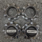 Ford F250 F350 Pickup 17-23 Chrome Center Caps 3.0"- Set 4* CLOSED/2 0PEN. Fixed Price $280.00.