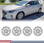 15'' Set Of 4 Bolt-on Black Lacquer Hubcap For 2017-2020 Hyundai Elantra Sedan. Fixed Price $45.11.
