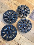Tesla Model Y 19" Gemini Wheel Covers Oem Set Matte Black 2020-2024 Hubcaps. Fixed Price $99.99.
