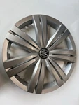 One 2015-2018 Vw Jetta 16" Split Spoke Hubcap # 61595 Oem 5C0-601147-EQLV. Fixed Price $49.99.
