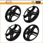 4X For 13" Wheel Hub Caps Black Universal Cover Trim Kit Snap-on. Fixed Price $35.74.