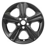 Coast To IWCIMP371BLK 17" Wheel Skin 5 Spokes Gloss Black Snap-on 4PC. Fixed Price $94.99.