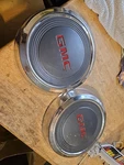 1983-94 Gmc S15 S10 Blazer Hubcaps Dog Dish Poverty Center Jimmy 2 Pc. Fixed Price $57.00.