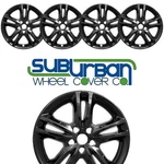 Fits 2015-2016 2018 Ford Fusion # IMP-447BLK 17" Gloss Black Wheel Skins SET/4. Fixed Price $89.99.