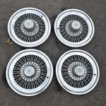 4 Gm 1973-77 Buick Park Avenue Lesabre Electra 15" Wire Spoke Hubcap Wheel Cover. Fixed Price $249.99.
