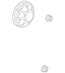 Genuine Gm Hub Cap 84859691. Fixed Price $67.34.