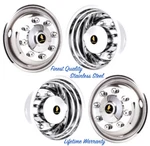 16" Chevy Gmc Dodge Ford 8 Lug Snap On Wheel Simulator Rim Liner Cover Set 4. Fixed Price $223.81.