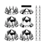 Axle Cover Combo Kits For Semi Truck Hubs W/screw-on 33MM Lug Nut, Spike Abs .... Fixed Price $182.37.