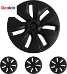 4PCS Wheel Covers Fits For Tesla Model Y 19INCH 2020-2024 Matte Black Rim Protec. Fixed Price $239.14.