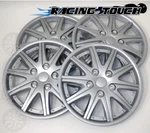 #027 Replacement 14" Inches Metallic Silver Hubcaps 4PCS Set Wheel Cover. Fixed Price $39.38.