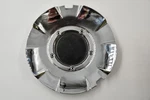 Aftermarket Chrome W/ Black Center Wheel Cap Hub BC-552 7.75" Fits. Fixed Price $10.00.