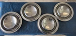 Set Of Four (4) Vintage 1966-1969? Lincoln Continental? 15" Hubcaps Wheel Covers. Fixed Price $199.99.