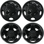 4 Black 2011-2026 Silverado 3500 17" Dually Wheel Simulators Rim Liners. Fixed Price $389.99.
