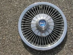 One Genuine 1971 To 1973 Mercury Cougar 14 Inch Wire Spoke Hubcap Wheel Cover. Fixed Price $38.50.