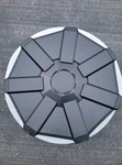 Set Of Brand New Oem 2024 Tesla Cybertruck Aero Wheel Cover Hubcap 1250232-00-. Fixed Price $400.00.