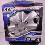 New Classic Series 14 Inch Easy Install Automobile Car Wheel Tire Covers Set. Fixed Price $29.99.