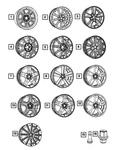 Genuine Mopar Wheel Alloy 1DP88SZ0AB. Fixed Price $912.50.