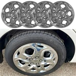 Bolt-on Chrome Wheel Covers Hubcap 4PC Set 2010-2012 Ford Fusion 17". Fixed Price $74.99.