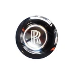 Rolls-royce Centre Hub Cover Chrome For Ghost Wraith Dawn (black). Fixed Price $200.00.