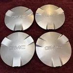 Oem 2002 2003 Gmc Envoy Xl 17" Silver Wheel Center Hub Cap Set Of 4 Repaint. Fixed Price $57.50.