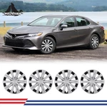 16IN Silver&black Wheel Covers Full Hub Caps For 2018-2024 Toyota Camry Snap On. Fixed Price $56.99.
