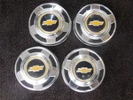 Set Of 4 Vintage 1973 - 1987 Oem Chevy 1/2 Ton Truck Dog Dish. Fixed Price $95.00.