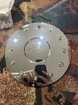 Platinum Chrome Wheel Center Cap 61002285F-1 89-9215. Fixed Price $20.00.
