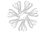 Genuine Nissan Wheel Cover 40315-7BA3C. Fixed Price $124.85.