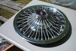 Vintage Oe 14 Inch Wire Wheelcover, 67 Olds CUTLASS,442,ALSO Fullsize # 4001. Fixed Price $40.02.