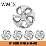 15" Wheel Covers Chrome Bolt Hubcap For 2013-2015 Honda Civic Steel. Fixed Price $47.99.