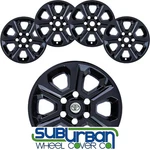 2014-2024 Toyota 4RUNNER SR5 # 7751-GB 17" 6 Spoke Gloss Black Wheel Skins SET/4. Fixed Price $124.99.