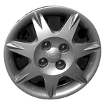 For Kia Spectra 2002-2004 Replace 14" 7 I-spoke Silver Wheel Cover. Fixed Price $51.12.