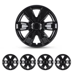 4 Pcs 15" Black Universal Hubcaps For R15 Tire Steel Wheel Rim Covers Snap On. Fixed Price $39.99.