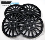 Hubcap 15" Wheel Rim Skin Cover 4PCS Set Matte Black -style 611 Inches-. Fixed Price $47.72.