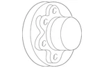 Genuine Gm Hub Cap Insert 15634864. Fixed Price $53.53.