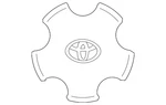 Genuine Toyota 2007-2017 Sequoia Tundra Wheel Cap 42603-0C090. Fixed Price $83.69.